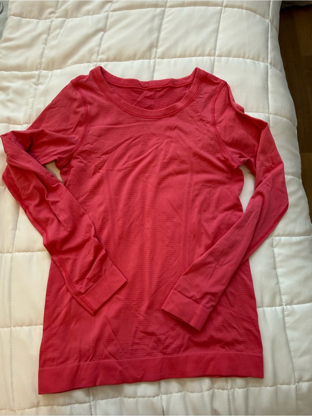 Lululemon Swiftly Tech Long Sleeve Hot Pink